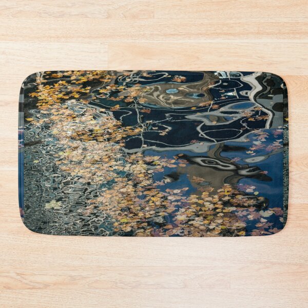 Item preview, Mesmerizing Autumn - Silky Swirls and Fallen Leaves Three designed and sold by Georgia Mizuleva.