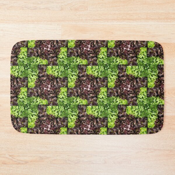 Item preview, Lollo red and green - pattern with lettuce waves - lettuce with a difference *photo design designed and sold by kikidu21.