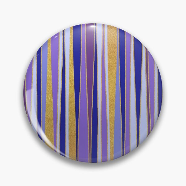 Item preview, Stripes of purple shade and golden spray designed and sold by Trianglegreen.