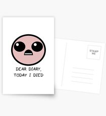 Today I Died Postcards