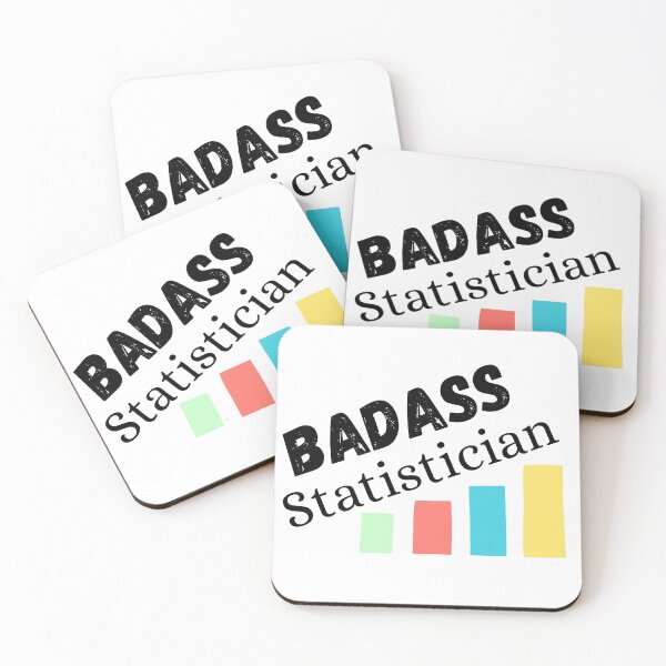 Item preview, Badass Statistician. statistician gift designed and sold by ronaldsonou.
