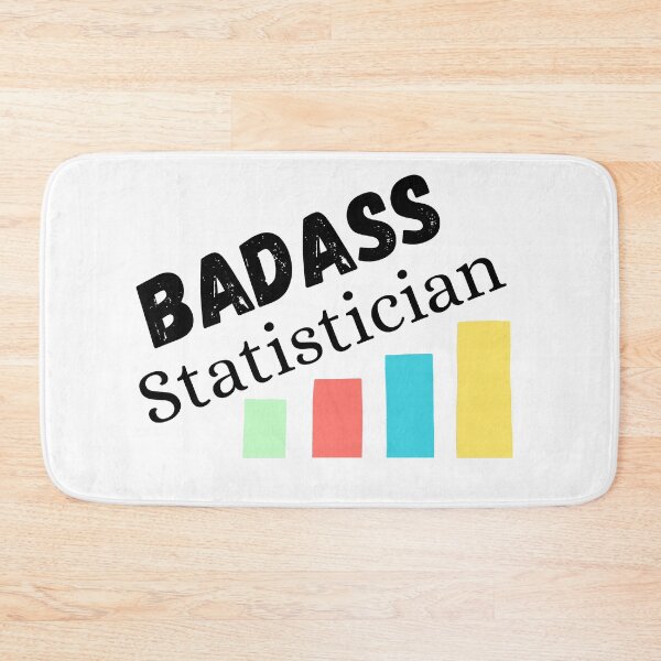 Item preview, Badass Statistician. statistician gift designed and sold by ronaldsonou.