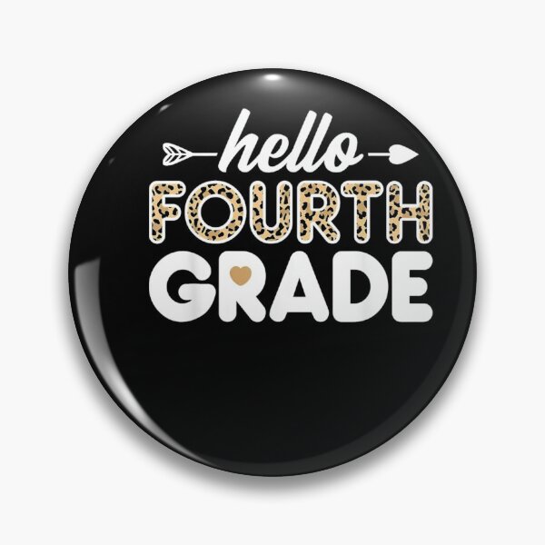 Item preview, Hello 4th Grade Leopard designed and sold by ginaimorgan98.
