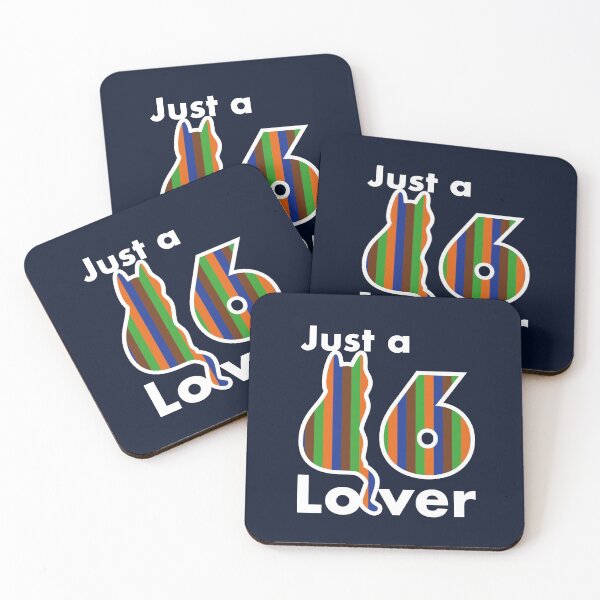 Item preview, Just a Cat 6 Lover Stripes Edition designed and sold by XavierWendling.