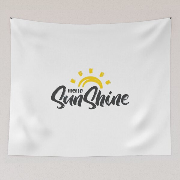 Item preview, Hello Sunshine, Hello Sunshine Design. Hello Sunshine Kids Hand Drawn designed and sold by graphic-genie.