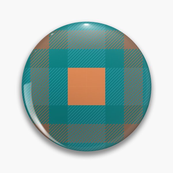 Item preview, Dark Teal Peach - Fall Plaid Graphic designed and sold by StrawberryLaura.