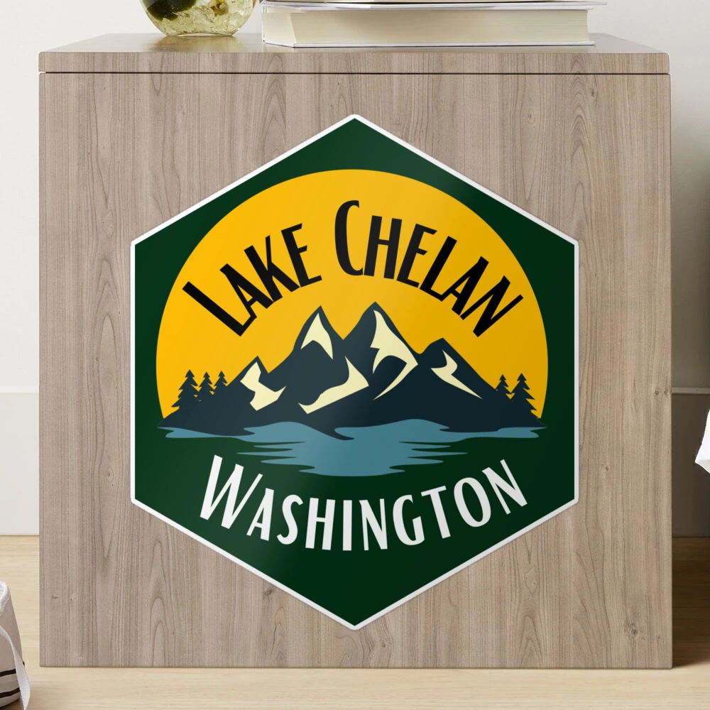 Lake Chelan Washington Sticker for Sale by JosephTHooper