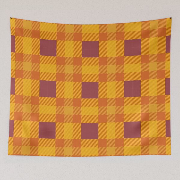 Item preview, Fall Plaid Graphic - burnt orange designed and sold by StrawberryLaura.