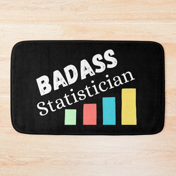 Item preview, Badass Statistician. statistician gift designed and sold by ronaldsonou.
