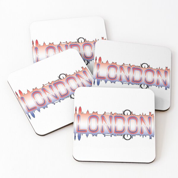 Item preview, LONDON CITYSCAPE MOTIF GREAT BRITAIN UK - Cockney pride designed and sold by Harlake.