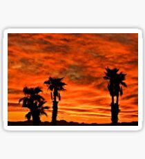 Welcome Home Sunset Sticker
