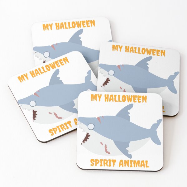 Item preview, Halloween Zombie Shark Spirit Animal  designed and sold by ChrisTalGifts.
