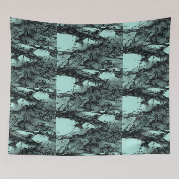Item preview, Spooky Weird Design, Featuring Tones of Turquoise and Black designed and sold by FoxyParrot.