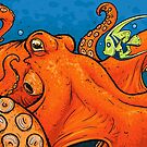 An Enormous Orange Octopus by Myka Blacke
