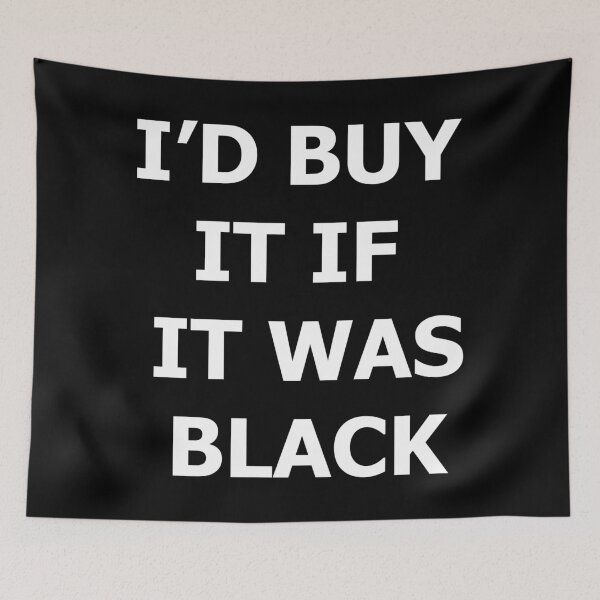 Item preview, El negro es mi color favorito designed and sold by Darcy McConnell.