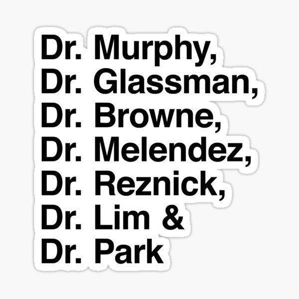 the-good-doctor-take-care-of-help-people-focker-sticker-for-sale-by