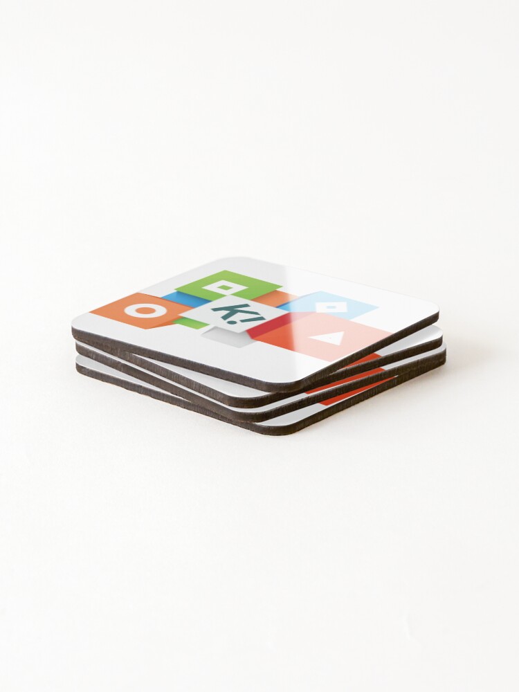Thumbnail 4 of 5, Coasters (Set of 4), Kahoot designed and sold by Ranikhan.