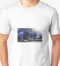 Black and White Downtown Orlando Unisex T-Shirt