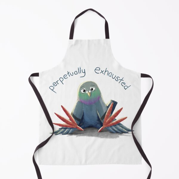 Item preview, The Perpetually Exhausted Pigeon designed and sold by Sasha Stowe.