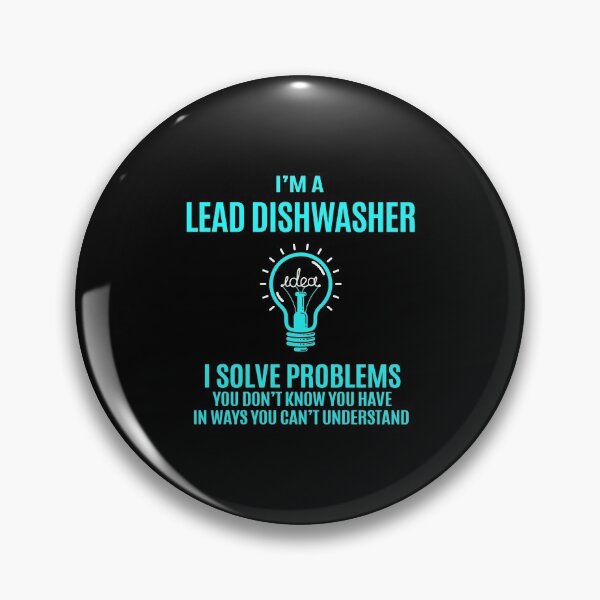 Item preview, Lead Dishwasher T Shirt - Lead Dishwasher I Solve Problems Gift Item Tee designed and sold by soldeokate.