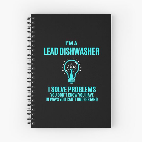 Item preview, Lead Dishwasher T Shirt - Lead Dishwasher I Solve Problems Gift Item Tee designed and sold by soldeokate.