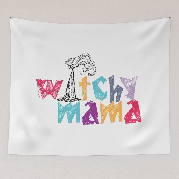 Item preview, Witchy mama colorful designed and sold by 397HOUSE Your happy time.