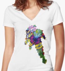Watchmen Tee Women's Fitted V-Neck T-Shirt