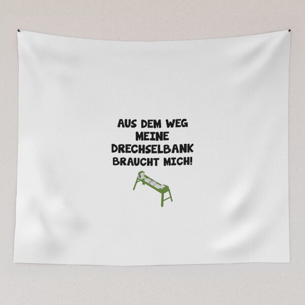 Item preview, Out of the way wood lathe funny sayings designed and sold by Onorato Bellgardt.
