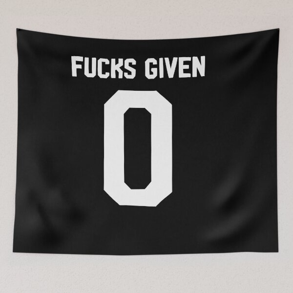 Item preview, Zero fucks given | Eva Kiseleva designed and sold by Eva Kiseleva.