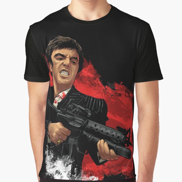 Aftermarket Worry-free Both comfortable and chic Scarface Red Eye T ...