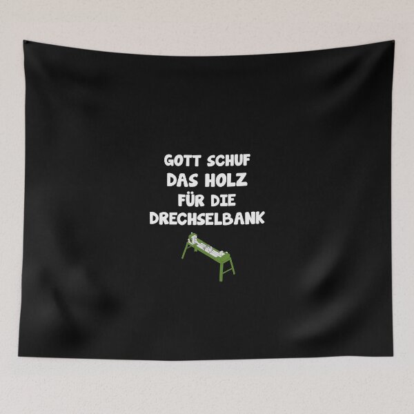 Item preview, God made wood for wood lathe funny sayings designed and sold by Onorato Bellgardt.