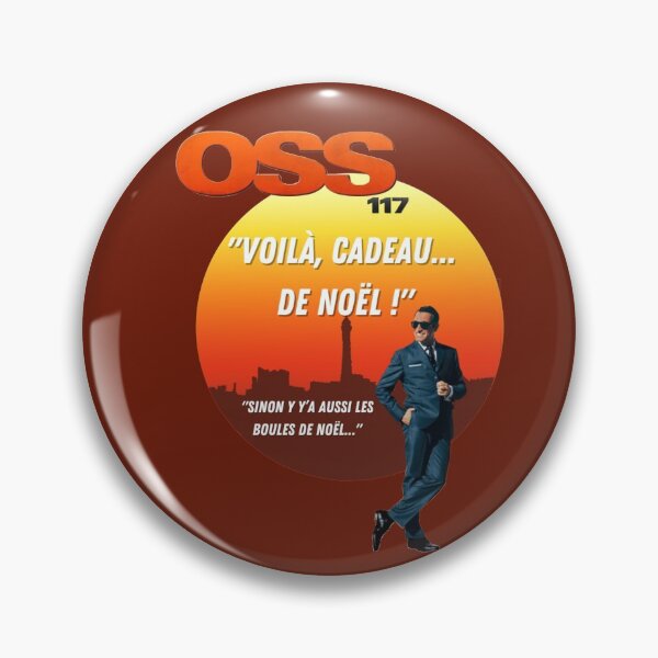 Item preview, OSS 117 Christmas Gift Quote designed and sold by Amliink.