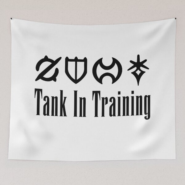 Item preview, FFXIV - Tank In Training designed and sold by twitchleah.