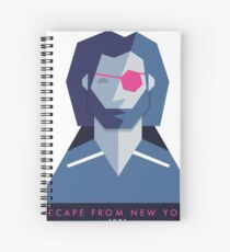 Escape from New York (1981) 80s Sticker Spiral Notebook