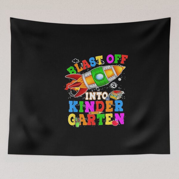 Item preview, Blast Off Into Kindergarten Rocket designed and sold by ginaimorgan98.