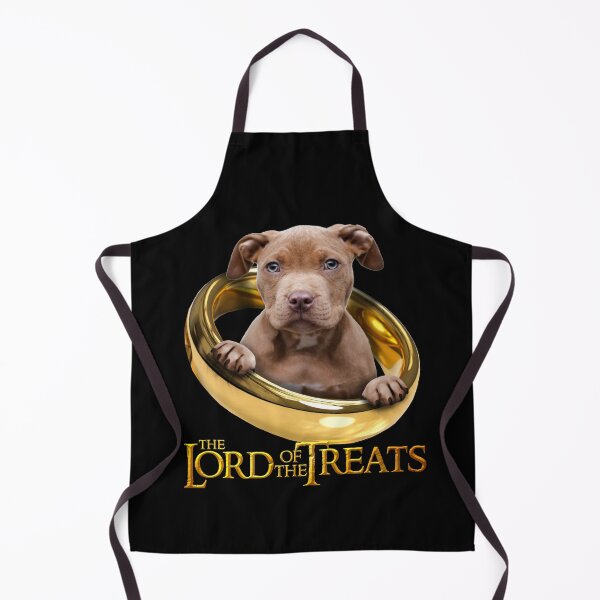 Item preview, Lord of the Treats - Funny apricot Pitbull puppy designed and sold by BrainlabStudios.