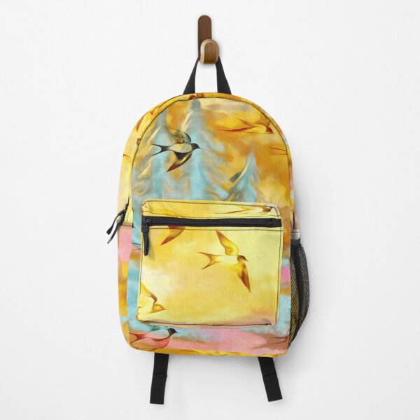 Item preview, Abstract Landscape with Swallows at Sunset designed and sold by micklyn.