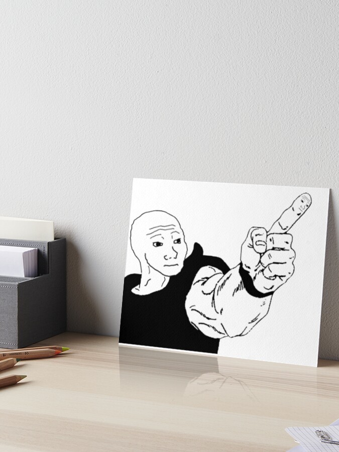 Doomer Wojak | Art Print