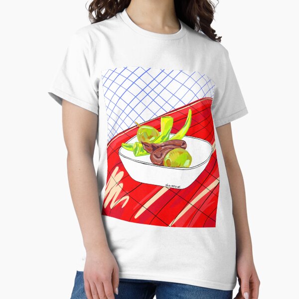 Vista previa del artículo con la obra «Pintxo Gilda Ilustración», diseñado y vendido por Aitanaperez-art.