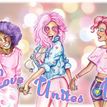 Artwork thumbnail, Jem & The Holograms - Love Unites Us by JemCon