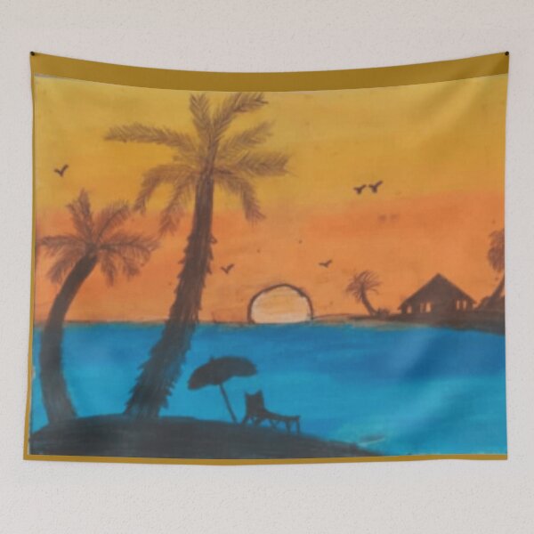 Item preview, Sun set on the beach designed and sold by Rritu.