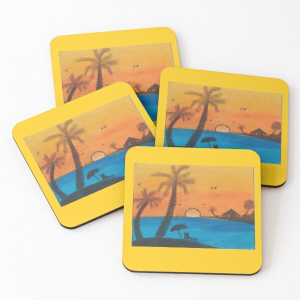 Item preview, Sun set on the beach designed and sold by Rritu.