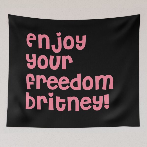 Item preview, Enjoy Britney's freedom (1) designed and sold by 2Girls1Shirt.