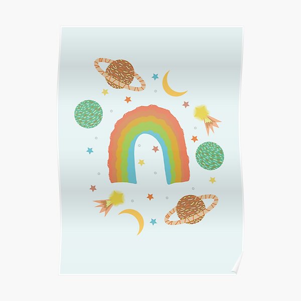 Let's Explore The Galaxy Poster