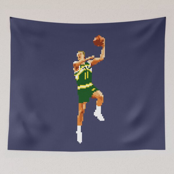 Item preview, Detlef Schrempf Pixel Layup Qiangy designed and sold by qiangdade.