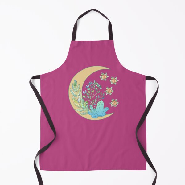 Item preview, Floral Melting Moon & Crystal designed and sold by GrimButterfly.