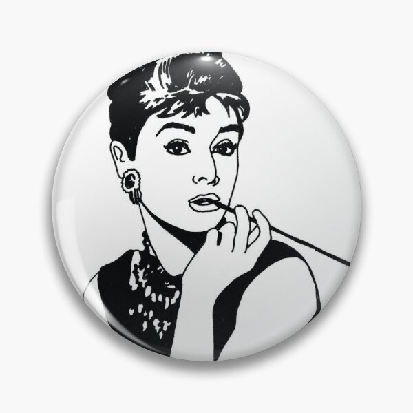 Item preview, Audrey Hepburn illustration designed and sold by debbivas.