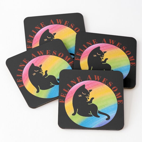 Item preview, Feline awesome designed and sold by Hexagon98.
