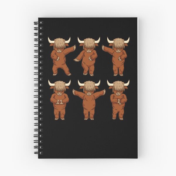 Item preview, Highland Cows Lover Women Dancing Scottish Highland Cow designed and sold by DSWShirts.