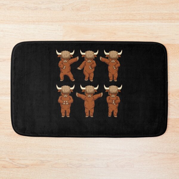 Item preview, Highland Cows Lover Women Dancing Scottish Highland Cow designed and sold by DSWShirts.